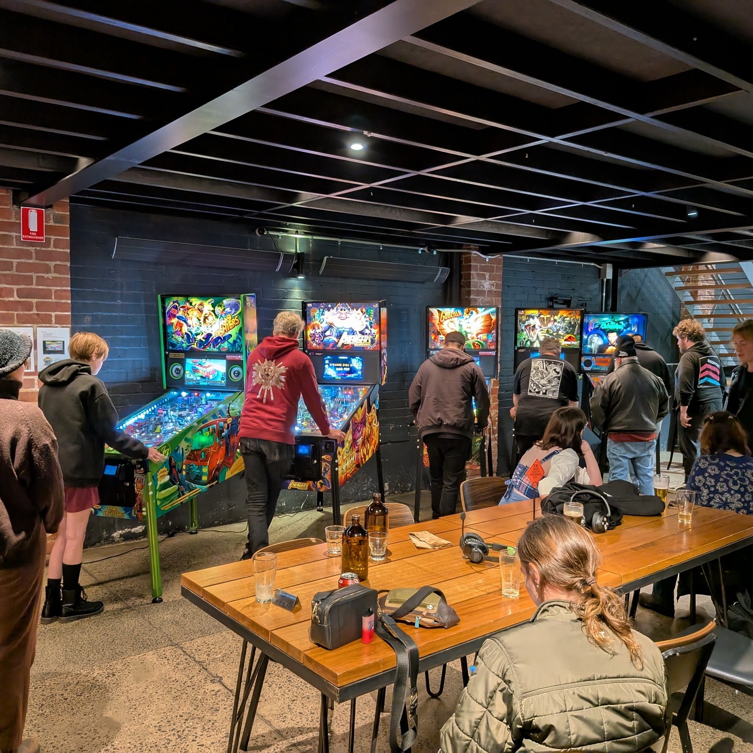 Arcade showroom